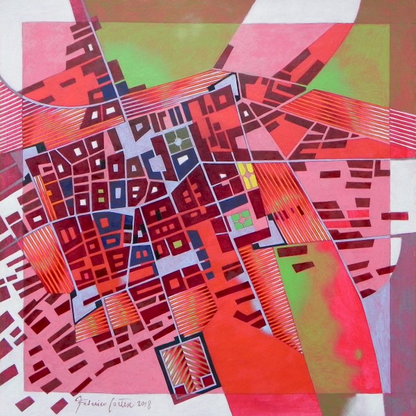 A journey to Italy Abbiategrasso Print